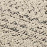 Angela Rose x Loloi Gloaming Charcoal / Ivory 18'' x 18'' Cover w/Down Pillow White Cliff Studio Throw Pillows