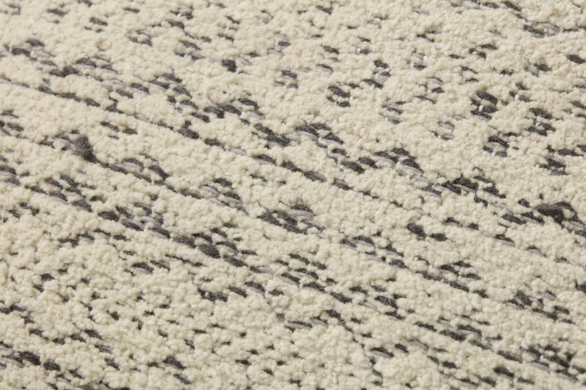 Angela Rose x Loloi Gloaming Charcoal / Ivory 18'' x 18'' Cover w/Poly Pillow White Cliff Studio Patterned Pillows