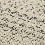 Angela Rose x Loloi Gloaming Charcoal / Ivory 18'' x 18'' Cover w/Poly Pillow White Cliff Studio Patterned Pillows