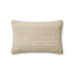 Angela Rose x Loloi Henderson Sand / Ivory 13'' x 21'' Cover Only Pillow White Cliff Studio Throw Pillows