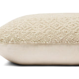 Angela Rose x Loloi Henderson Sand / Ivory 13'' x 21'' Cover Only Pillow White Cliff Studio Throw Pillows