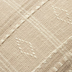 Angela Rose x Loloi Lina Beige / Ivory 18'' x 18'' Cover w/Poly Pillow