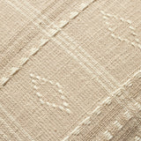 Angela Rose x Loloi Lina Beige / Ivory 18'' x 18'' Cover w/Poly Pillow