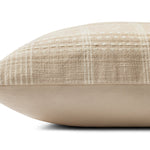 Angela Rose x Loloi Lina Beige / Ivory 18'' x 18'' Cover w/Poly Pillow White Cliff Studio Patterned Pillows