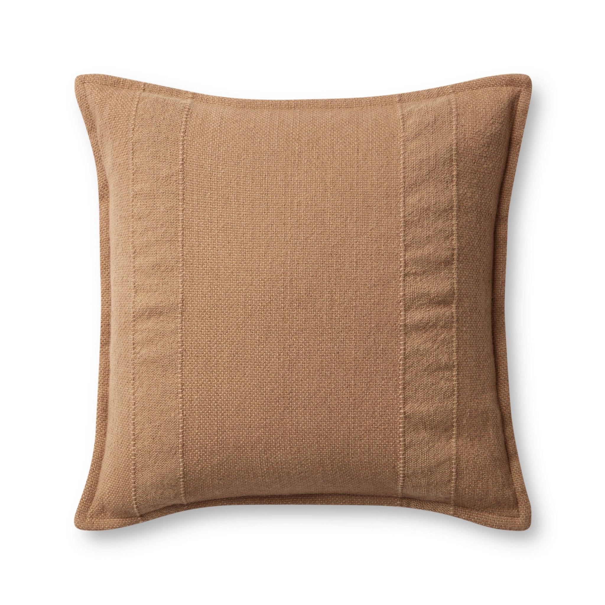 Angela Rose x Loloi Nadine PAR0020 Terracotta 22'' x 22'' Cover Only Pillow White Cliff Studio Throw Pillows