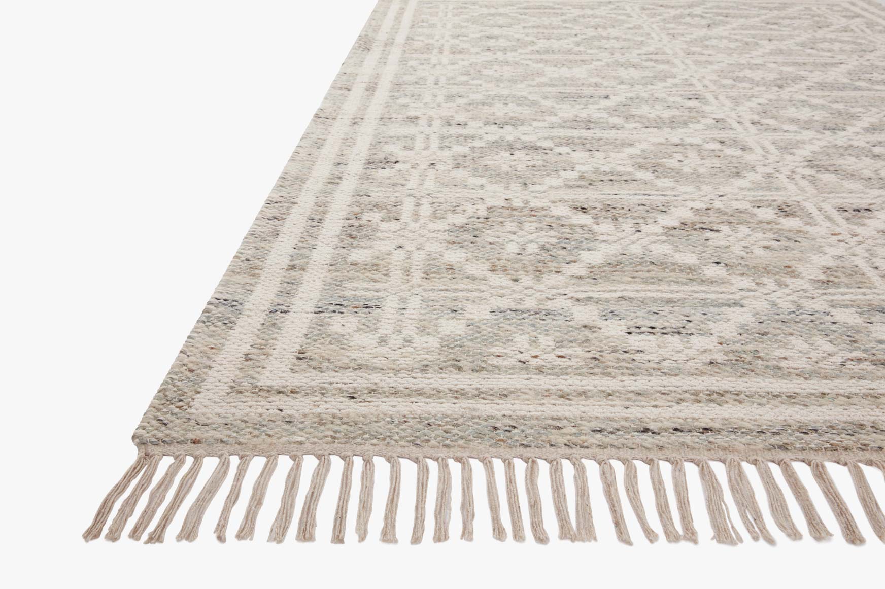 Angela Rose x Loloi Rivers Lagoon / Ivory Rug White Cliff Studio Area Rugs