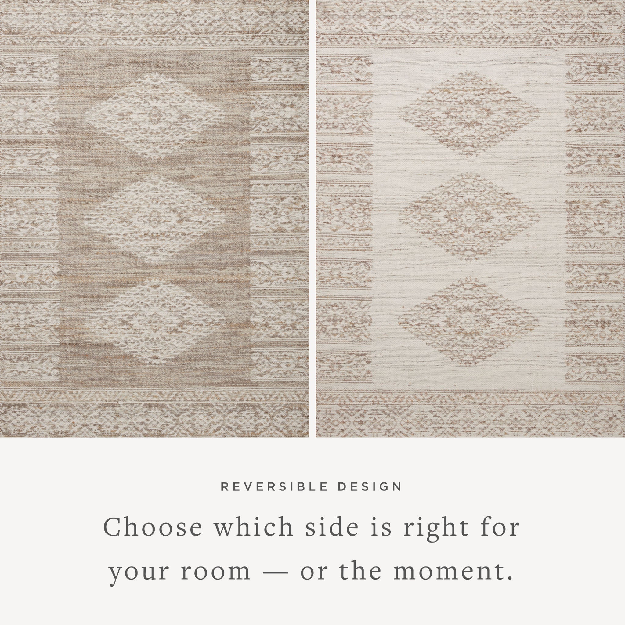 Angela Rose x Loloi Rivers Lilac / Ivory Rug White Cliff Studio Area Rugs