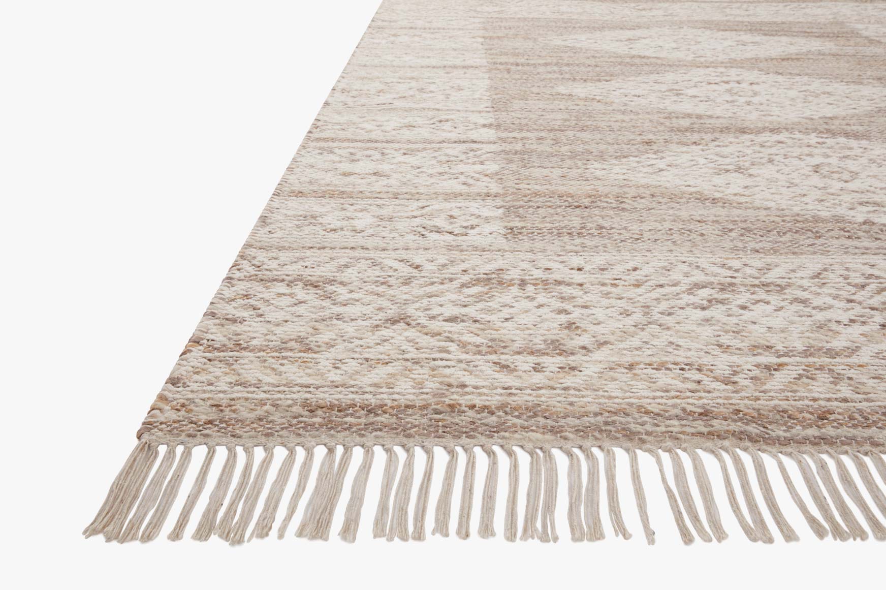 Angela Rose x Loloi Rivers Lilac / Ivory Rug White Cliff Studio Area Rugs