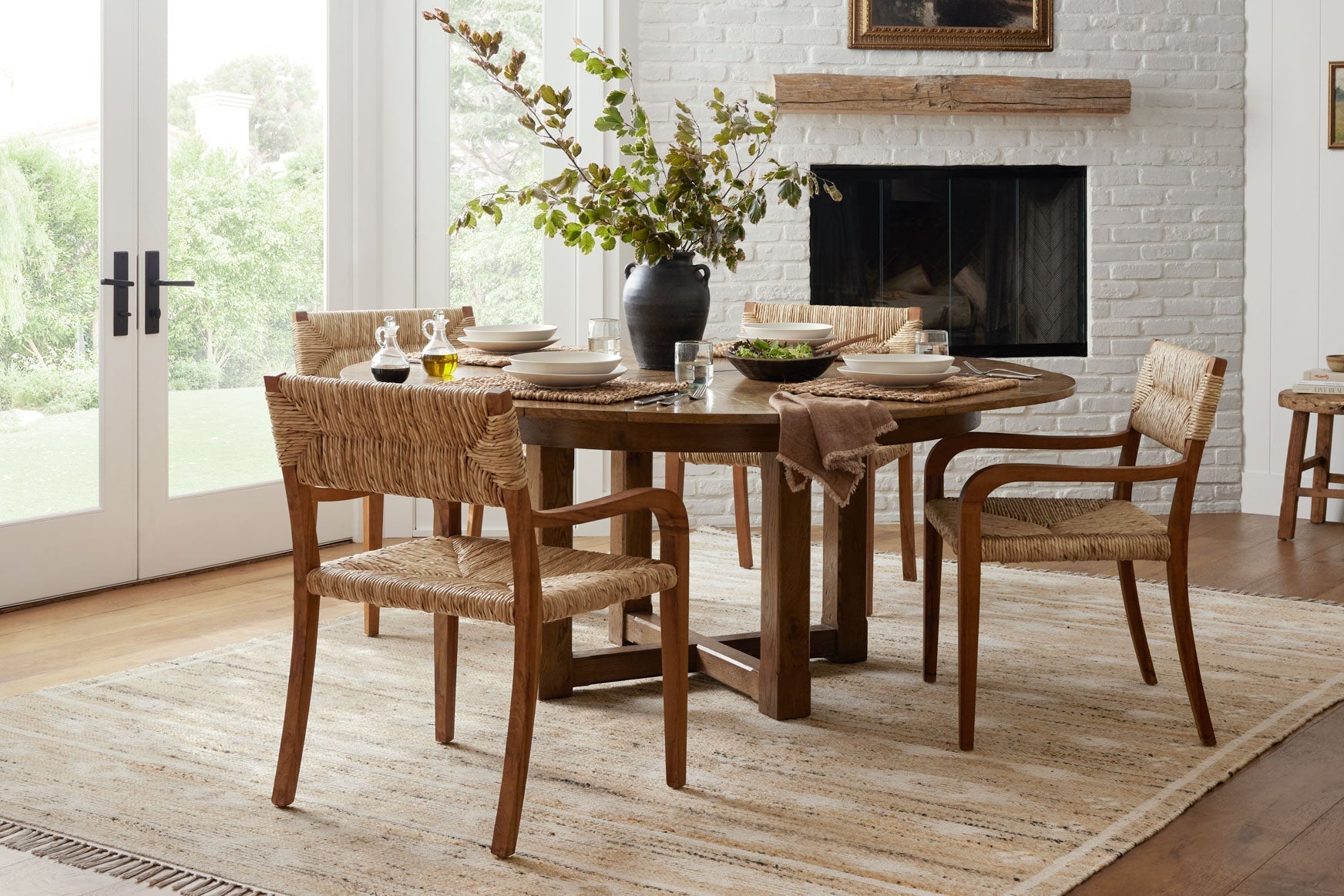 Angela Rose x Loloi Rivers Natural / Ivory Rug White Cliff Studio Area Rugs