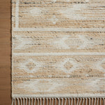 Angela Rose x Loloi Rivers Natural / Ivory Rug White Cliff Studio Area Rugs