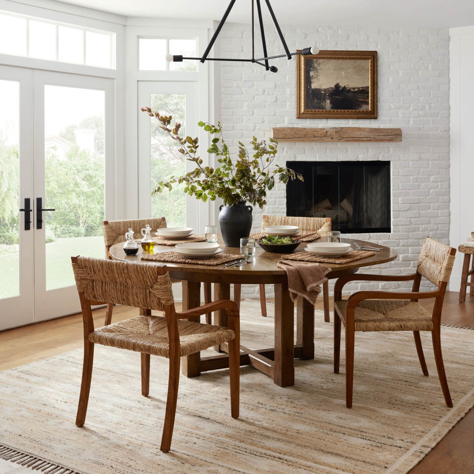 Angela Rose x Loloi Rivers Natural / Ivory Rug White Cliff Studio Area Rugs