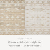 Angela Rose x Loloi Rivers Natural / Ivory Rug White Cliff Studio Area Rugs