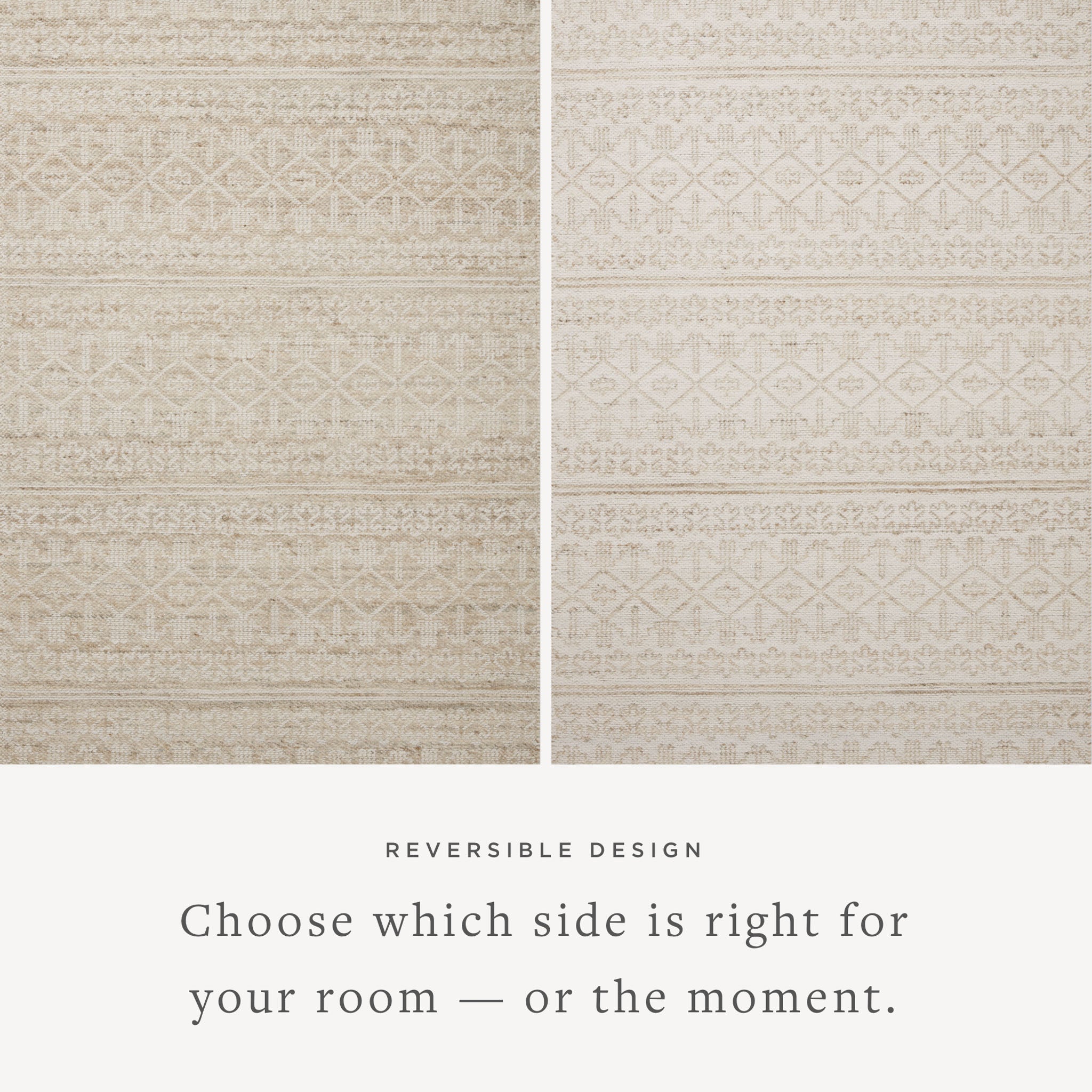 Angela Rose x Loloi Rivers Sand / Ivory Rug White Cliff Studio Area Rugs