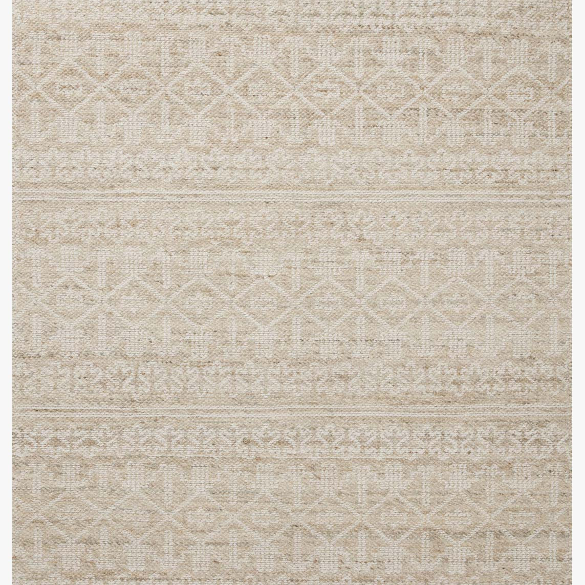 Angela Rose x Loloi Rivers Sand / Ivory Rug White Cliff Studio Area Rugs