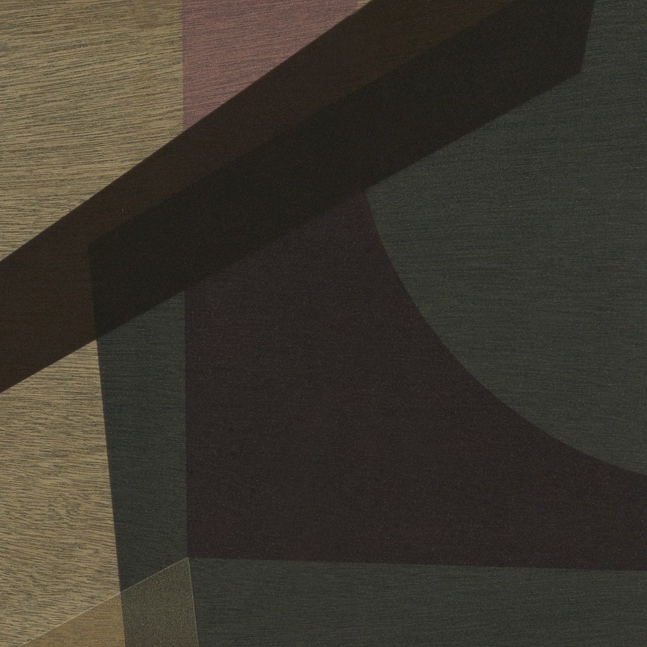 Angle tray - glass - Slate - square - L White Cliff Studio Trays