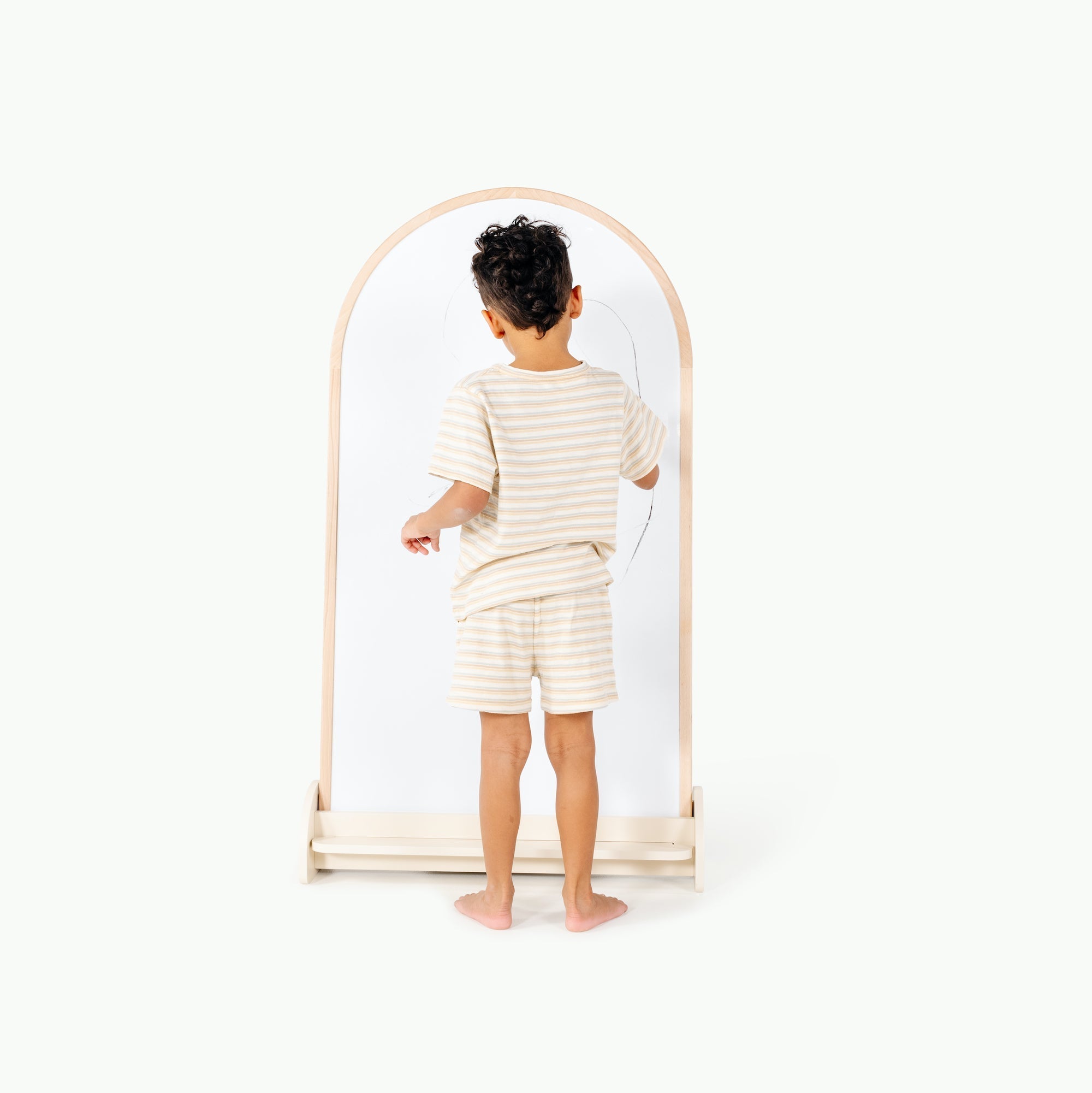 Arched Chalkboard Stand White Cliff Studio