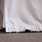 Audrey Cotton Percale Bedskirt White Cliff Studio Bedskirt