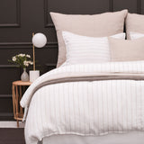 Audrey Cotton Percale Bedskirt White Cliff Studio Bedskirt