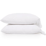 Audrey Ruffle Cotton Percale Sheet Set - White White Cliff Studio Sheet Sets