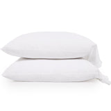 Audrey Ruffle Cotton Percale Sheet Set - White White Cliff Studio Sheet Sets