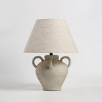 Ava Table Lamp - Cream Vase Design 17.7" Modern Lighting