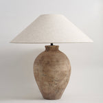 Avianna Table Lamp - Textured Tan Ceramic Base 27.5" Modern