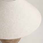 Avianna Table Lamp - Textured Tan Ceramic Base 27.5" Modern
