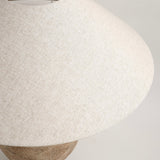 Avianna Table Lamp - Textured Tan Ceramic Base 27.5" Modern
