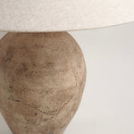 Avianna Table Lamp - Textured Tan Ceramic Base 27.5" Modern