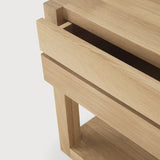 Azur bedside table - oak - 1 drawer White Cliff Studio Nightstand