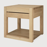 Azur bedside table - oak - 1 drawer White Cliff Studio Nightstand