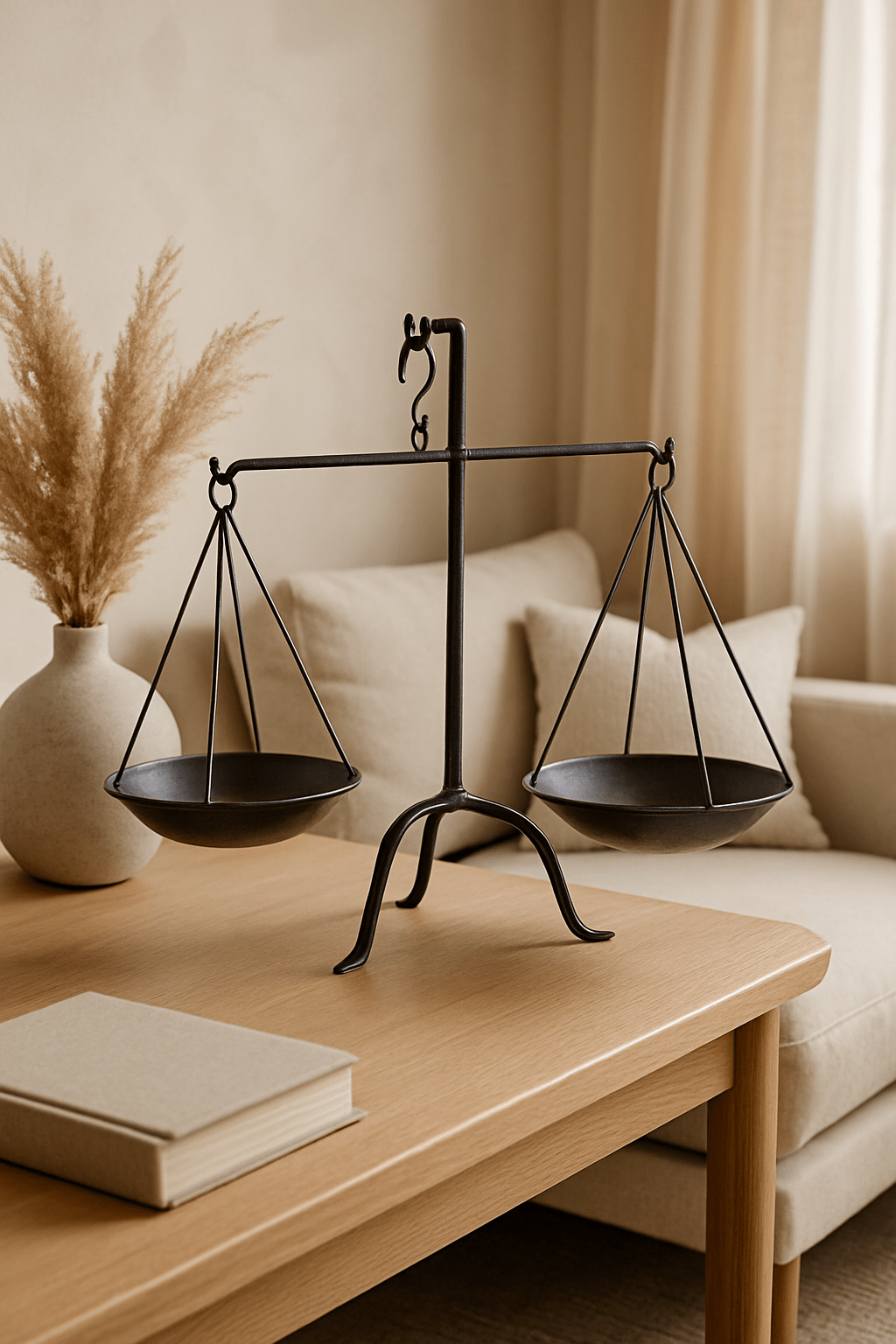 Balance Decorative Object White Cliff Studio Decorative Objects