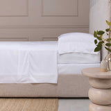 Bamboo Sateen Sheet Set White Cliff Studio Sheet Sets