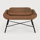 Barrow footstool - Copper fabric White Cliff Studio Ottoman