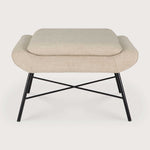 Barrow Footstool White Cliff Studio Ottomans