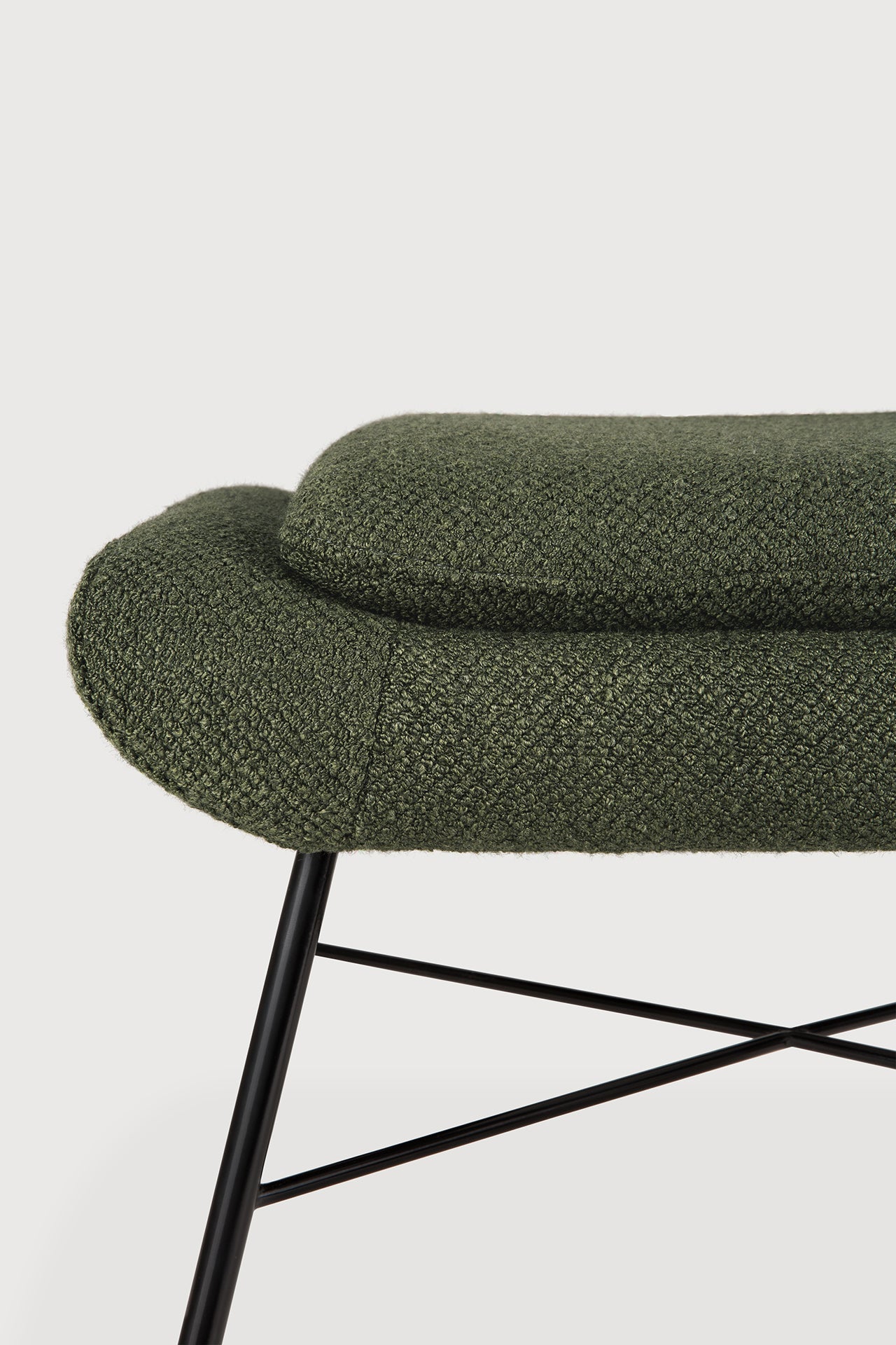 Barrow Footstool White Cliff Studio Ottomans