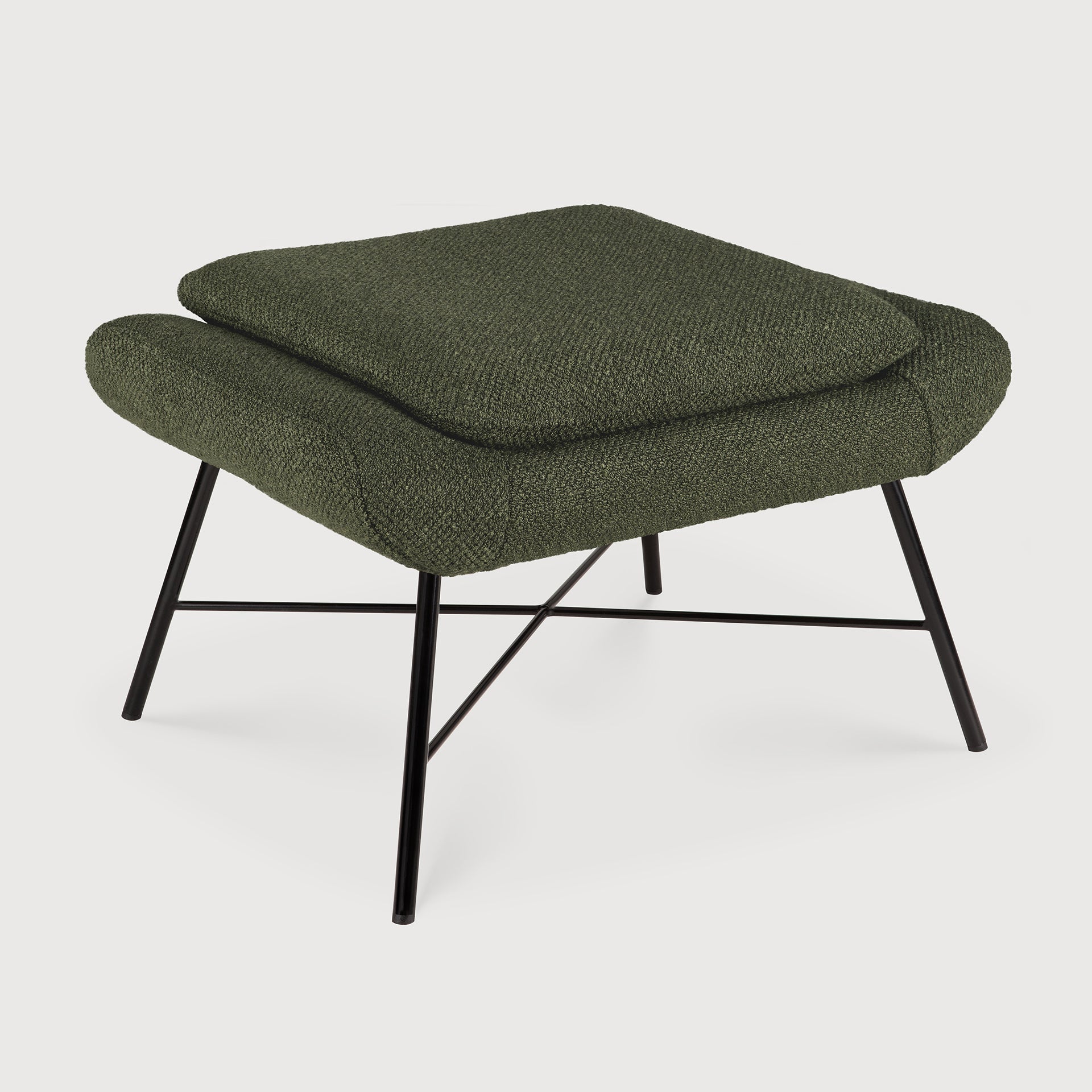 Barrow Footstool White Cliff Studio Ottomans