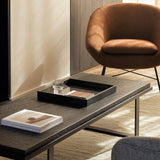 Barrow lounge chair - Copper fabric White Cliff Studio Lounge Chair