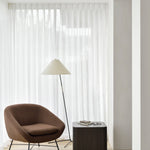 Barrow lounge chair - Copper fabric White Cliff Studio Lounge Chair