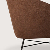 Barrow lounge chair - Copper fabric White Cliff Studio Lounge Chair