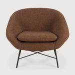 Barrow lounge chair - Copper fabric White Cliff Studio Lounge Chair