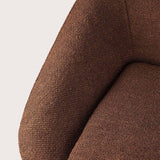 Barrow lounge chair - Copper fabric White Cliff Studio Lounge Chair