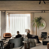 Barrow lounge chair - Copper fabric White Cliff Studio Lounge Chair