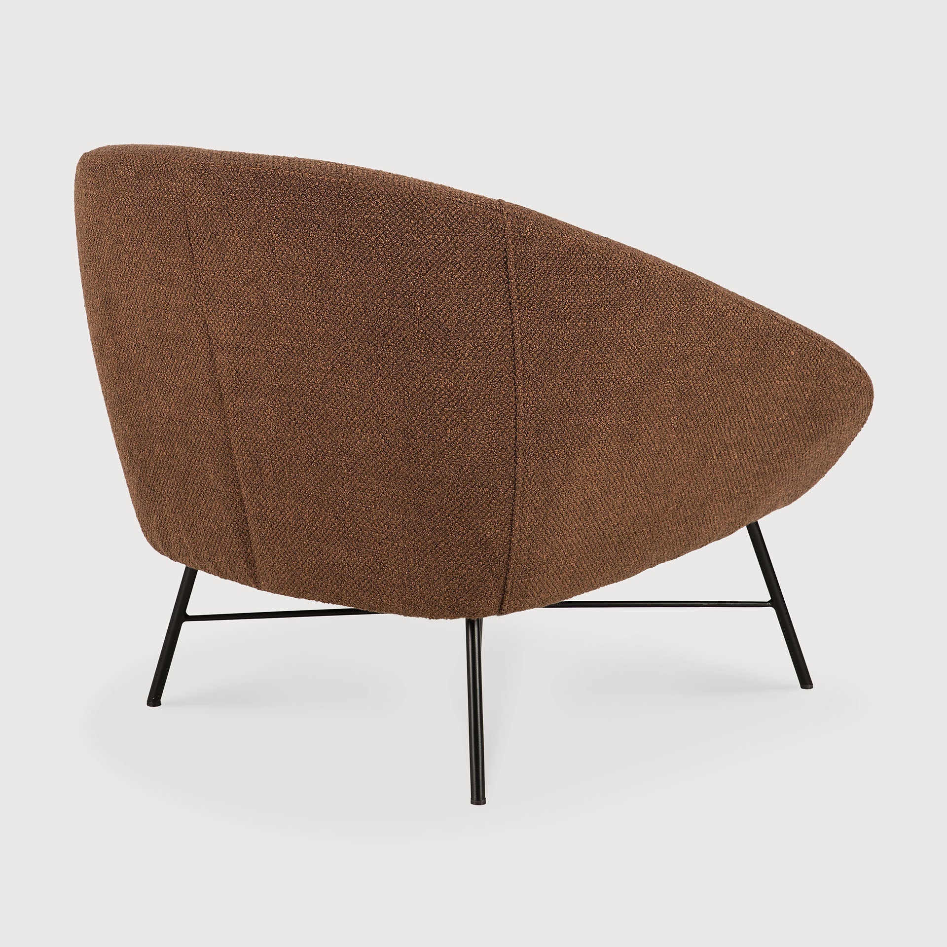 Barrow lounge chair - Copper fabric White Cliff Studio Lounge Chair