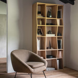 Barrow lounge chair - Ginger fabric White Cliff Studio Lounge Chair