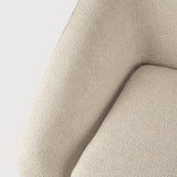 Barrow lounge chair - Off White fabric White Cliff Studio Lounge Chair