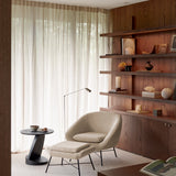 Barrow lounge chair - Off White fabric White Cliff Studio Lounge Chair