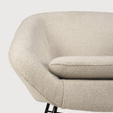 Barrow lounge chair - Off White fabric White Cliff Studio Lounge Chair