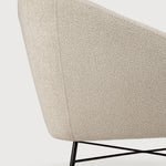 Barrow lounge chair - Off White fabric White Cliff Studio Lounge Chair