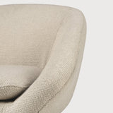 Barrow lounge chair - Off White fabric White Cliff Studio Lounge Chair